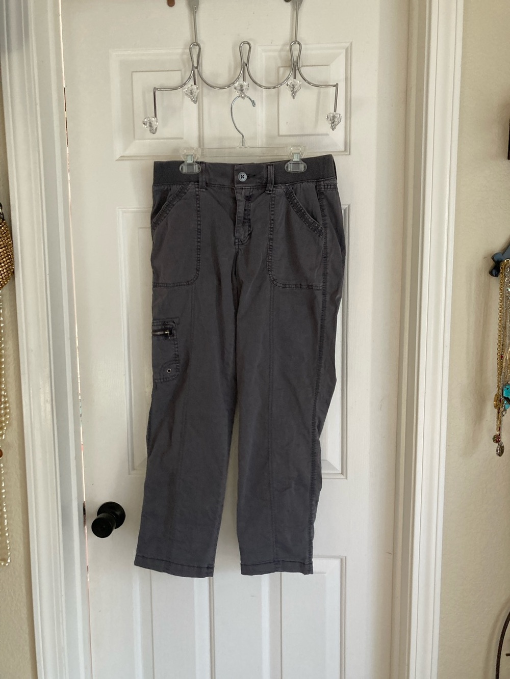 Sonoma Men's Gray Cargo Pants with Utility Pockets